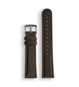 LEATHER WATCH STRAP-BROWN