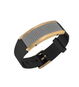 MONACO CONTACTLESS PAYMENT BRACELET FLINT / BLACK