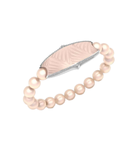 PARIS CONTACTLESS PAYMENT BRACELET SHELL / CREAM ROSE