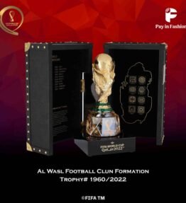 Limited Edition Trophy -1960/2022 - AL Wasl Club Formation